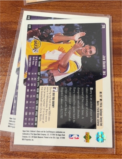1997 Upper Deck #270 J.R. Rider — front