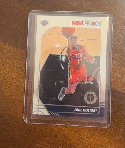 2019-20 Panini NBA Hoops Premium Stock #118 Jrue Holiday — front
