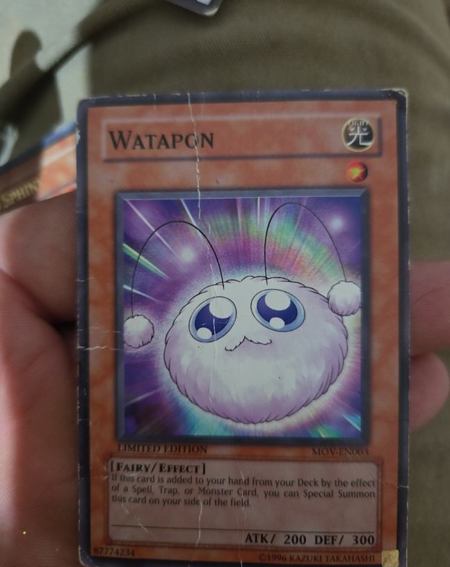 Yu-Gi-Oh! MOV-EN003 Watapon — front