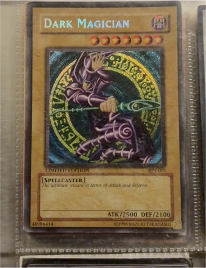 2002 Yu-Gi-Oh! BPT-001 Dark Magician — front