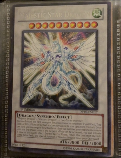 Yu-Gi-Oh! Majestic Star Dragon DP10-EN017 — front