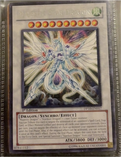 Yu-Gi-Oh! DP10-EN017 Majestic Star Dragon — front