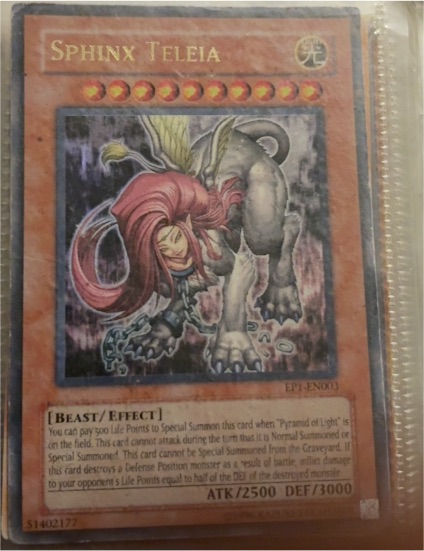 Yu-Gi-Oh! EP1-EN003 Sphinx Teleia — front