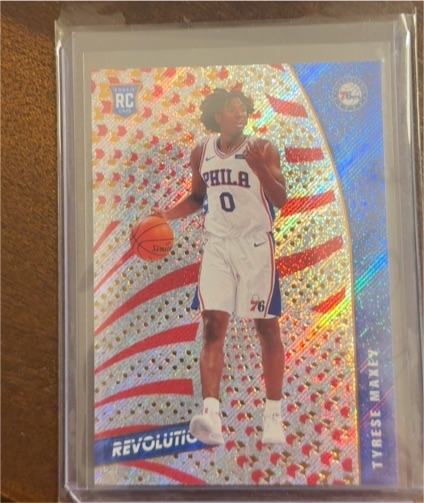 2020-21 Panini Revolution #148 Tyrese Maxey — front