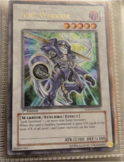 2008 Yu-Gi-Oh! 5DS1-EN041 Junk Warrior — front
