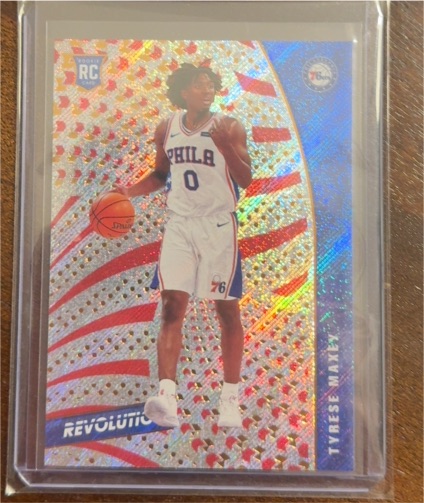 2020-21 Panini Revolution #148 Tyrese Maxey — front