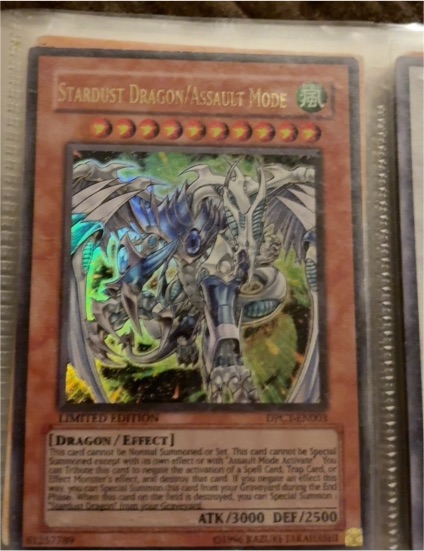 2009 Yu-Gi-Oh! DPCT-EN003 Stardust Dragon/Assault Mode — front