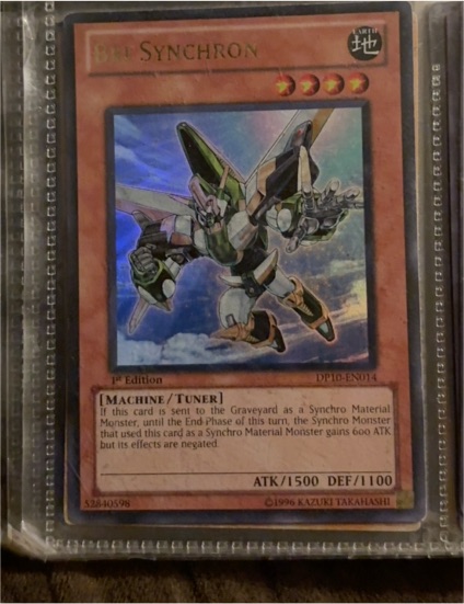 2010 Yu-Gi-Oh! DP10-EN014 Bri Synchron — front