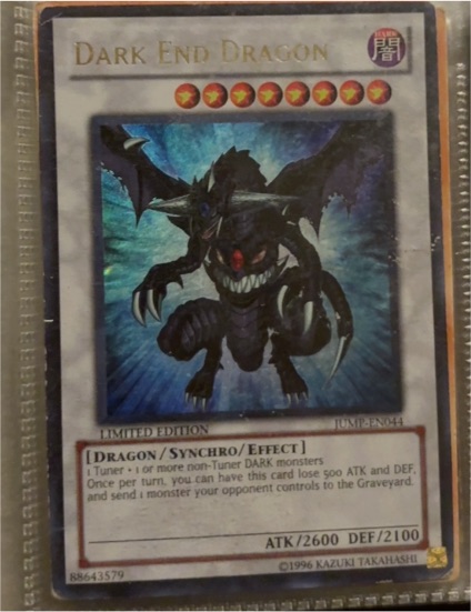 Yu-Gi-Oh! JUMP-EN044 Dark End Dragon — front
