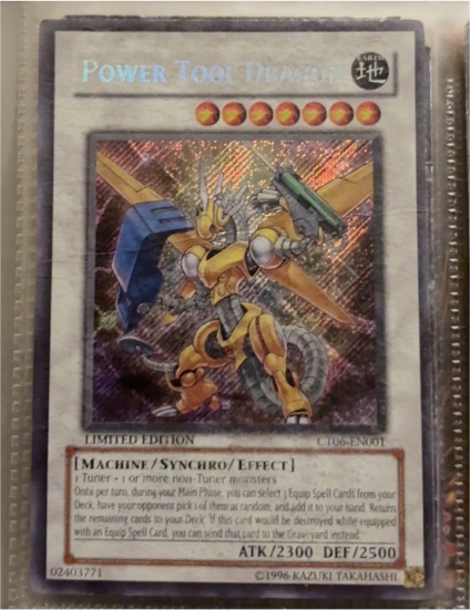 2009 Yu-Gi-Oh! CT06-EN001 Power Tool Dragon — front