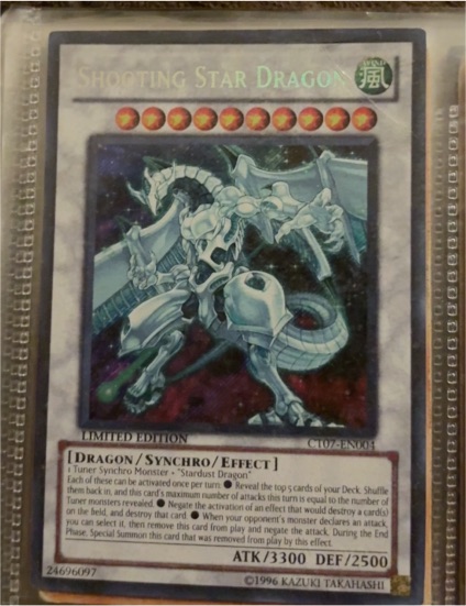 2010 Yu-Gi-Oh! CT07-EN004 Shooting Star Dragon — front