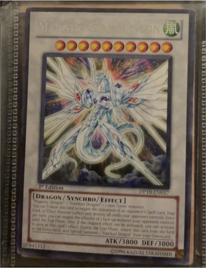 Yu-Gi-Oh! Majestic Star Dragon DP10-EN017 — front