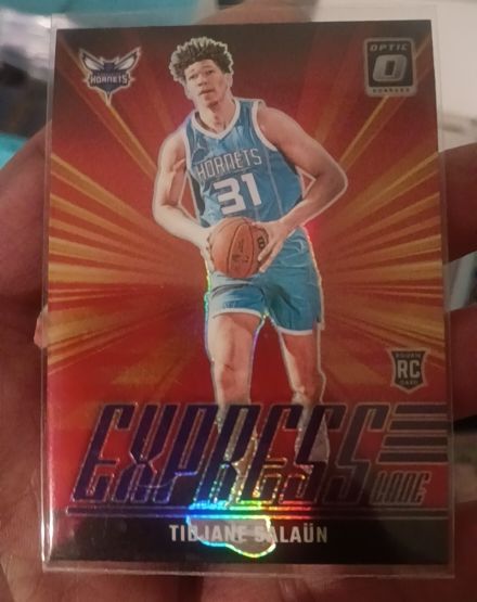 2024-25 Panini Donruss Optic #8 Tidjane Salaün Express Lane — front