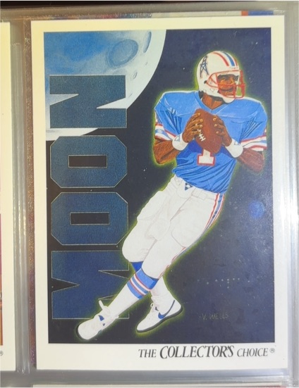 1991 Upper Deck #90 Warren Moon — front