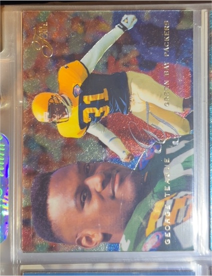 1995 Flair #77 George Teague Green Bay Packers — front