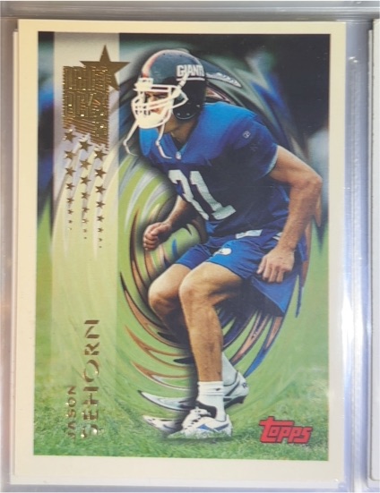 1994 Topps #528 Jason Sehorn — front