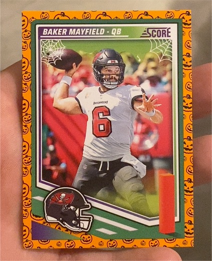 2025 Panini Score-A-Treat #213 Baker Mayfield — front
