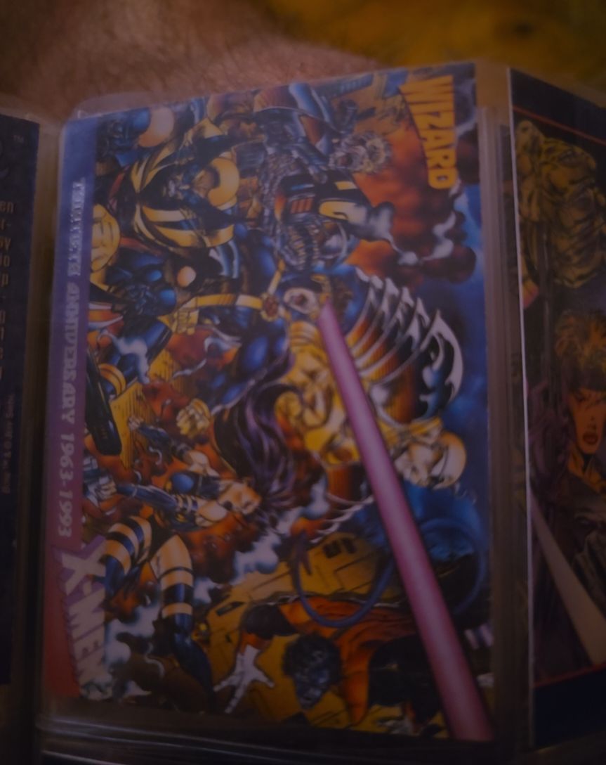 1993 Wizard Marvel X-Men Thirtieth Anniversary 1963-1993 Promo Card — front