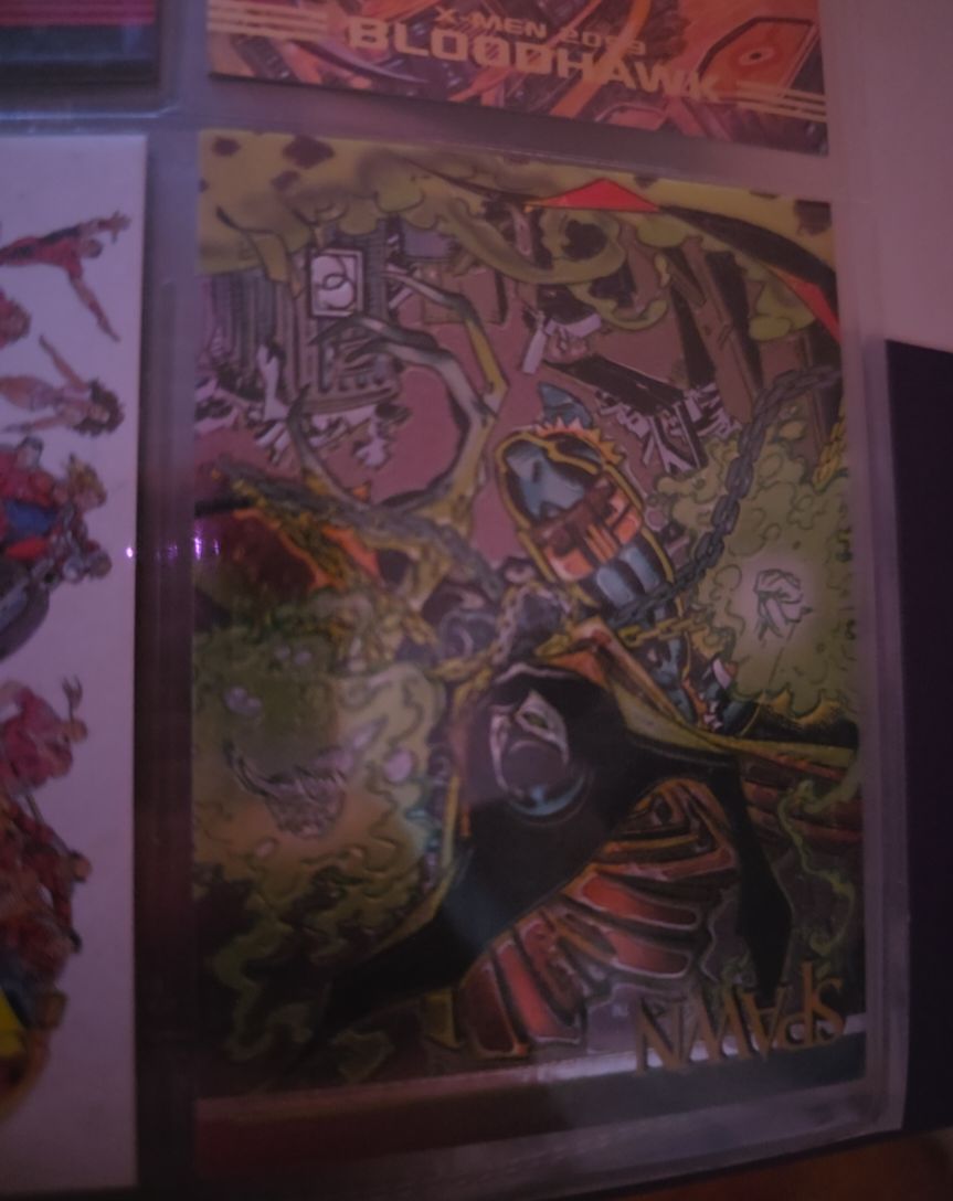 1993 Wizard Series 3 Spawn #2 Todd McFarlane Chromium Promo Card — front