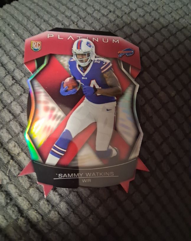 2014 Topps Platinum #PDC-SW Sammy Watkins Rookie Die Cut — front