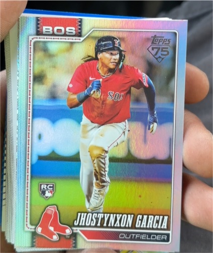 2026 Topps Series 1 #316 Jhostynxon Garcia — front