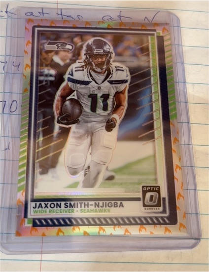 2025 Panini Donruss Optic #7 Jaxon Smith-Njigba — front