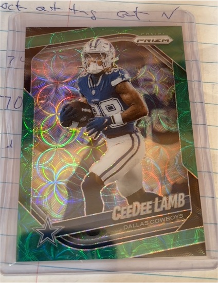 2025 Panini Prizm #154 Ceedee Lamb — front