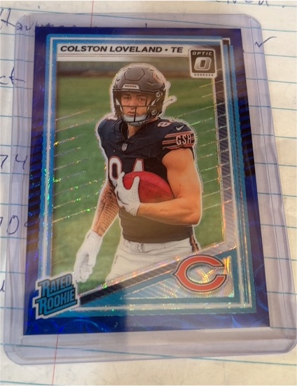 2025 Panini Donruss Optic #204 Colston Loveland — front