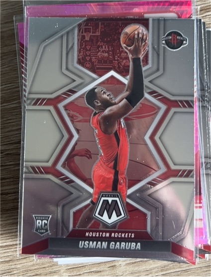 2021-22 Panini Mosaic #222 Usman Garuba — front