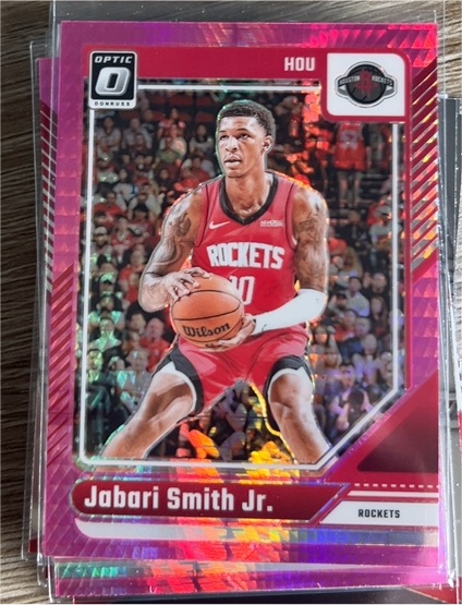 2024-25 Panini Donruss Optic #165 Jabari Smith Jr. — front