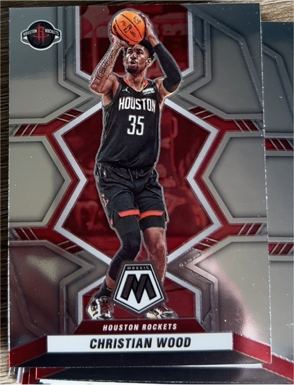 2021-22 Panini Mosaic #15 Christian Wood — front