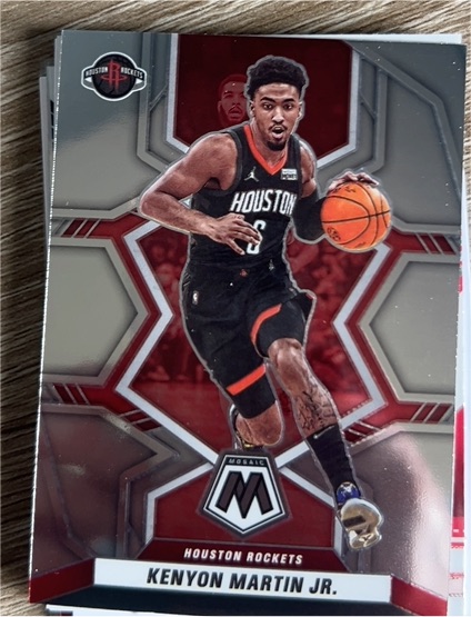 2021-22 Panini Mosaic #45 Kenyon Martin Jr. — front