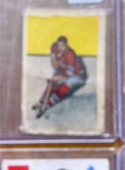 1951 Berk Ross Hockey #1 Bill Durnan — front
