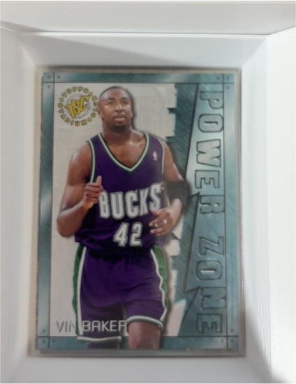 1995-96 Topps Stadium Club Power Zone #PZ12 Vin Baker — front