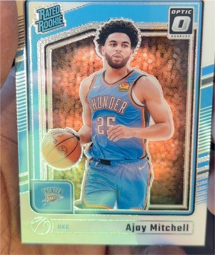 2024-25 Donruss Optic #274 Ajay Mitchell — front
