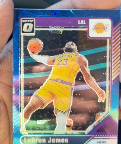 2024-25 Panini Donruss Optic #148 LeBron James — front