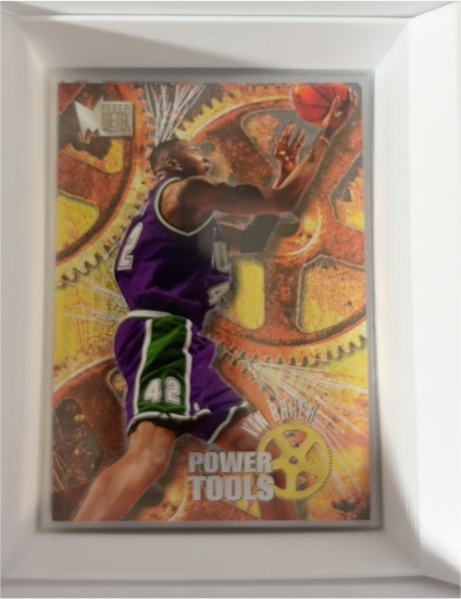 1996-97 Fleer Metal Power Tools #1 Vin Baker — front