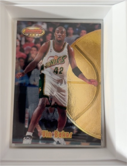 1997-98 Bowman's Best #35 Vin Baker — front