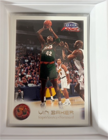 1999-00 Fleer Focus #40 Vin Baker — front