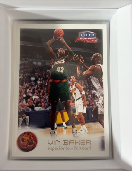 1999-00 Fleer Focus #40 Vin Baker — front
