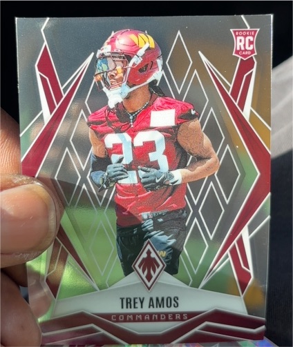 2025 Panini Phoenix #213 Trey Amos — front
