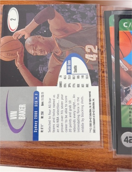 1997-98 Skybox #250 Vin Baker — front