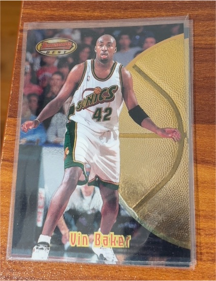 1997-98 Bowman's Best #35 Vin Baker — front