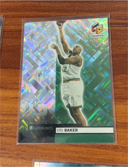 1999-00 Upper Deck HoloGrFX #52 Vin Baker — front