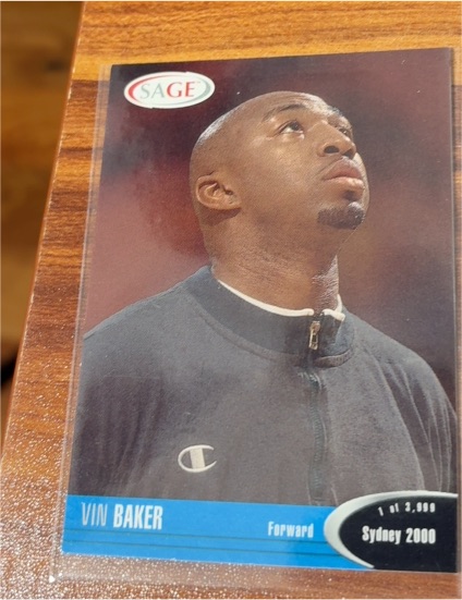 2000 SAGE Hit #42 Vin Baker — front