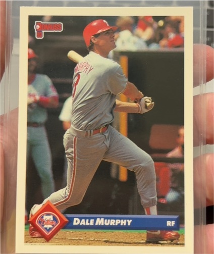 1993 Donruss #646 Dale Murphy Philadelphia Phillies — front