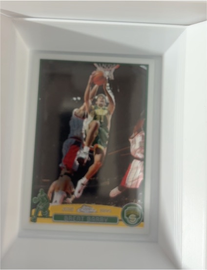 2003-04 Topps Chrome #69 Brent Barry Seattle SuperSonics — front
