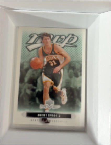 2001-02 Upper Deck Fleer Force #140 Brent Barry — front