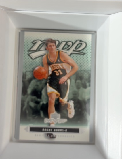 2003 Upper Deck MVP Brent Barry — front