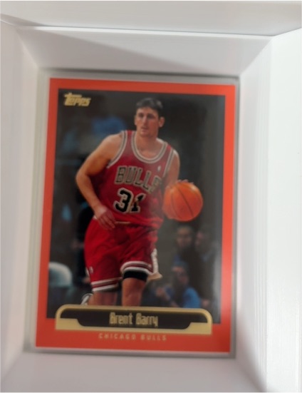 1999-00 Topps #50 Brent Barry — front